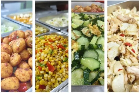 昆明长鸿实验中学学生餐饮条件好吗？