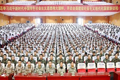 踔厉奋发强国防 勇毅前行向复兴——麒麟区国防教育宣讲团到麒麟职业技术学校进行宣讲